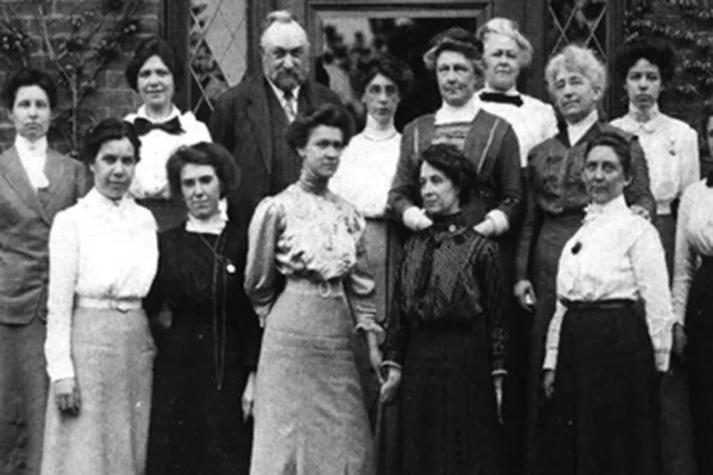 Edward Pickering and his female assistants, known as the “Harvard computers.”