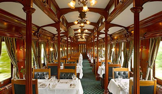 Dining car, Rovos Rail