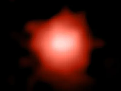 NIRCam enhanced closeup of the galaxy GLASS-z13