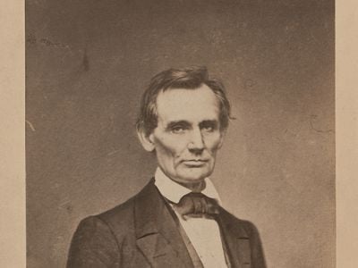 Abraham Lincoln by Mathew B. Brady, Feb. 27, 1860