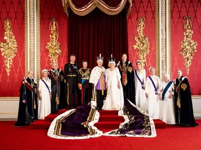 Charles and Camilla with members of the working royal family