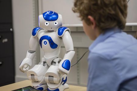 Child participants doubted themselves and looked to their robot counterparts for guidance