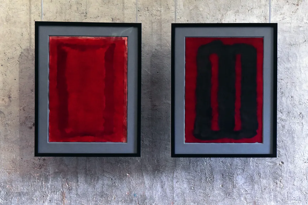 Rothko artworks on view at the Laurentian Library