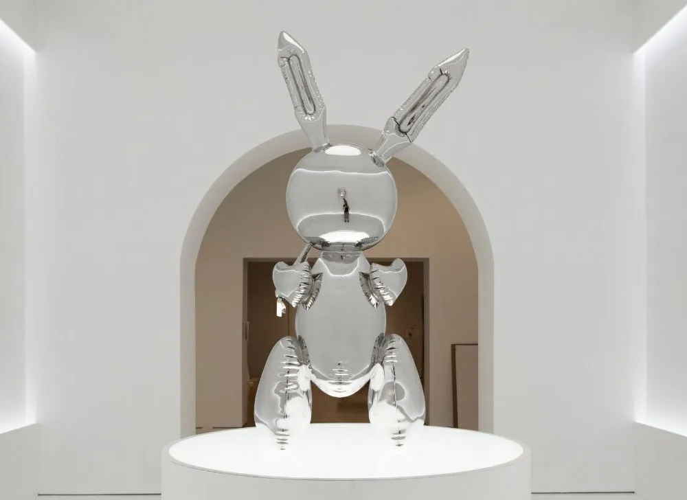 jeff koons rabbit