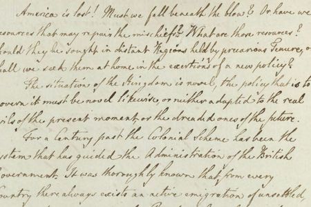 "America is lost!" wrote George III.