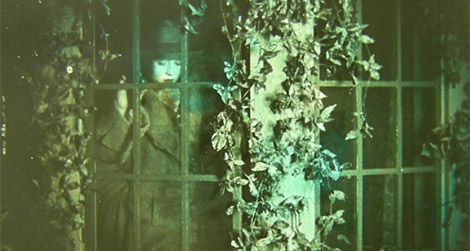 It's tempting to find hints of Hitchcock's future style in the set design and lighting for The White Shadow.