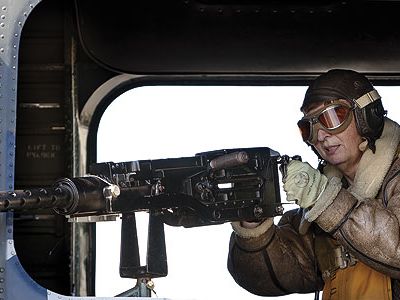 Jamie Stowell the sole female cadet enjoyed her turn at a 50 caliber machine gun Im not a gun nut she says But oh my God Its just astonishing power