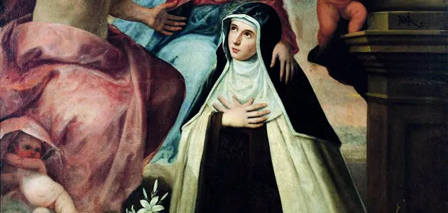 Vision of St Maria Magdalena di Pazzi from the Museo de Bellas Artes, Granada