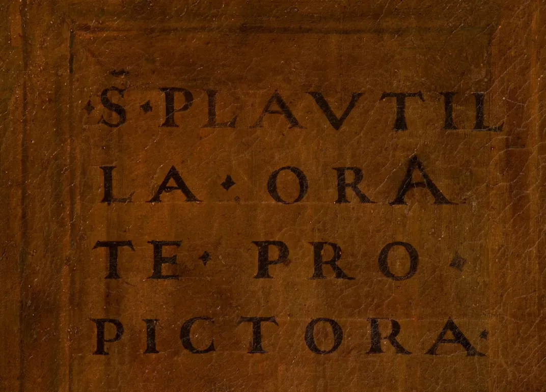 Plautilla Nelli signature