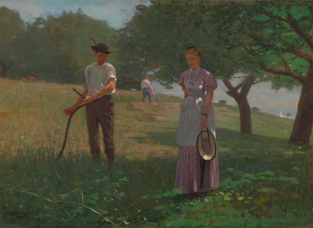 Winslow Homer, <em>Waiting for an Answer</em>, 1872