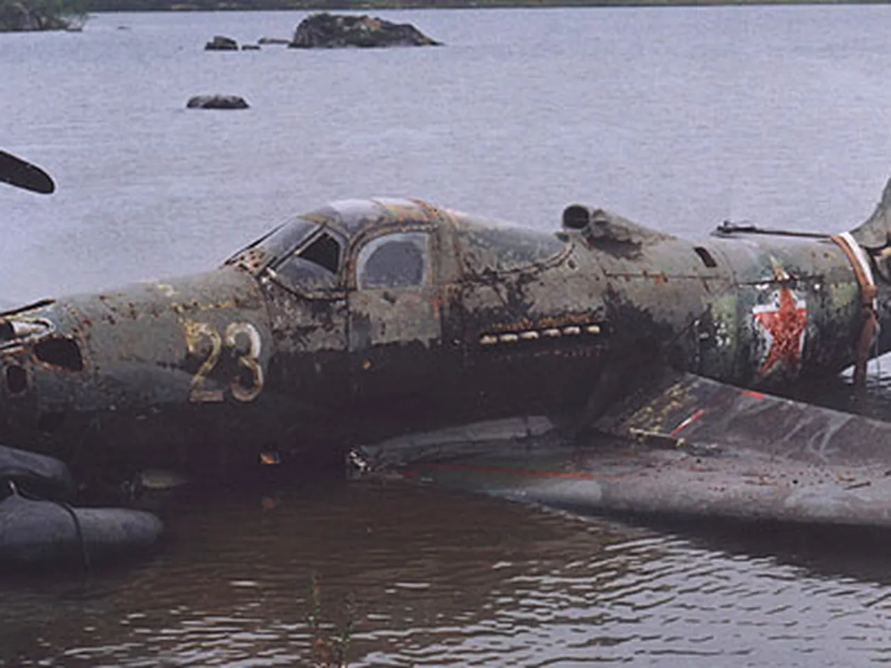 Lieutenant Ivan Baranovsky's P-39