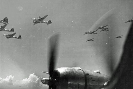 U.S. B-29 pilots, unaware of the jet stream, were surprised that bombs dropped from high altitudes scattered before reaching the ground.