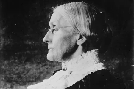 American civil rights leader Susan B. Anthony