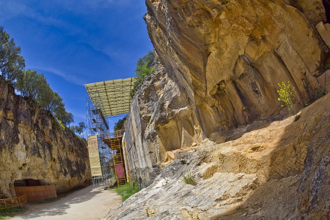 Atapuerca archaeological site near Burgos