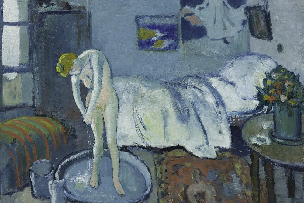 Picasso's "The Blue Room"