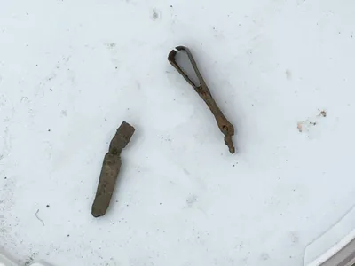 Roman tweezers found during bridge construction
