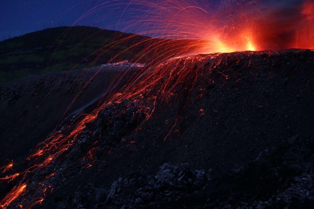Eruption of Ibu  Volcano Smithsonian Photo Contest 