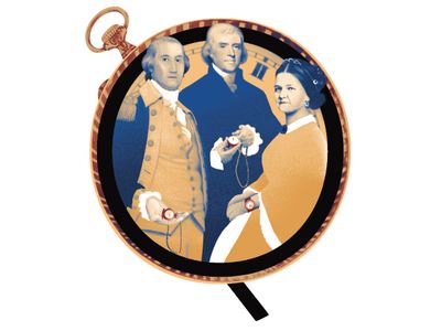 Did colonial Americans wear wristwatches?&nbsp;