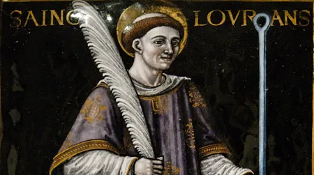 The patron saint of cooks, St. Lawrence