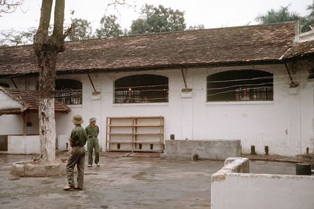 How the “Hanoi Hilton” prison looked just before William Reeder’s release in 1973. Reeder is being held behind the middle window.