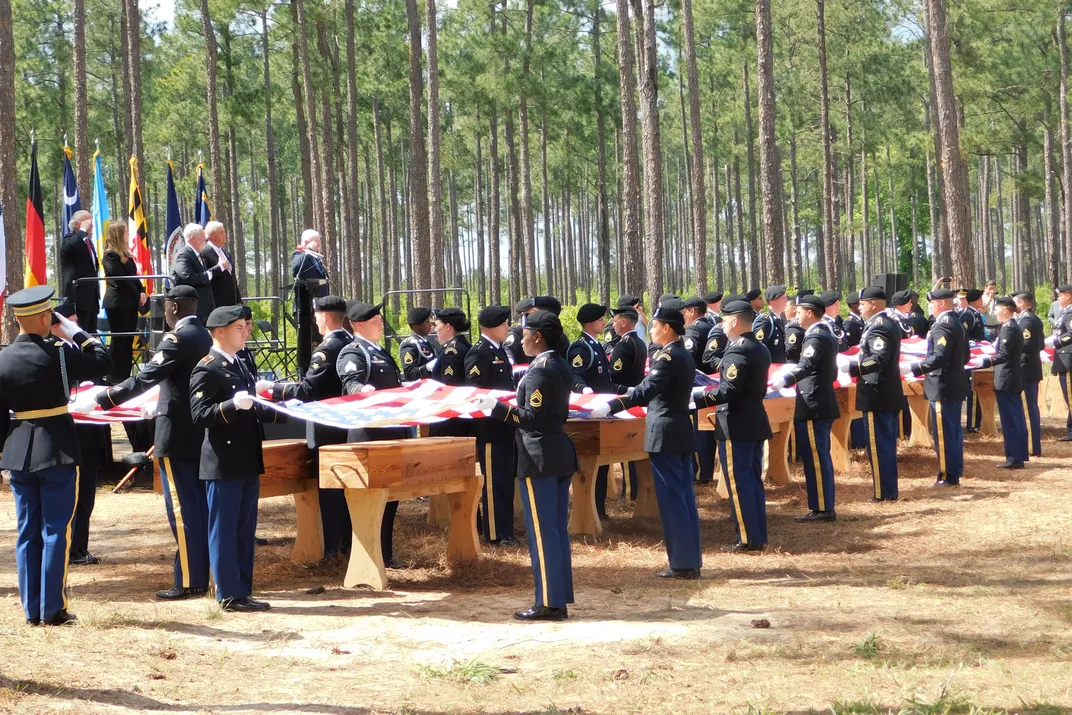 Soldier reburial