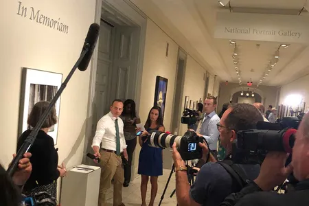 A place of mourning was probably not what Congress had in mind when they established the National Portrait Gallery in 1962, but perhaps they would not be surprised that this is partly what they got.