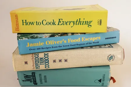 Lynne Olver's personal library contains more than 2,300 food-related books.