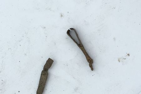 Roman tweezers found during bridge construction