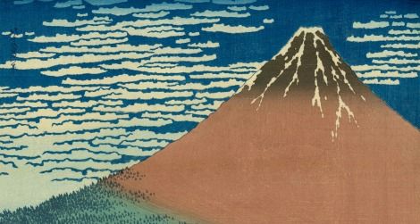 Red Fuji is one of Katsushika Hokusai's most famous prints.