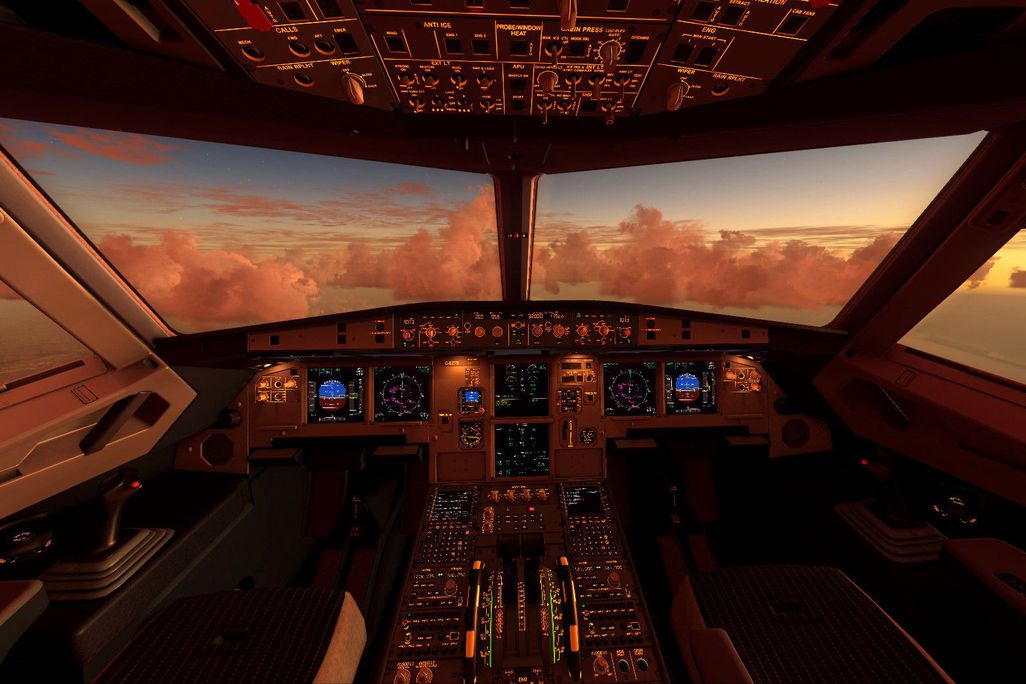 Airliner cockpits