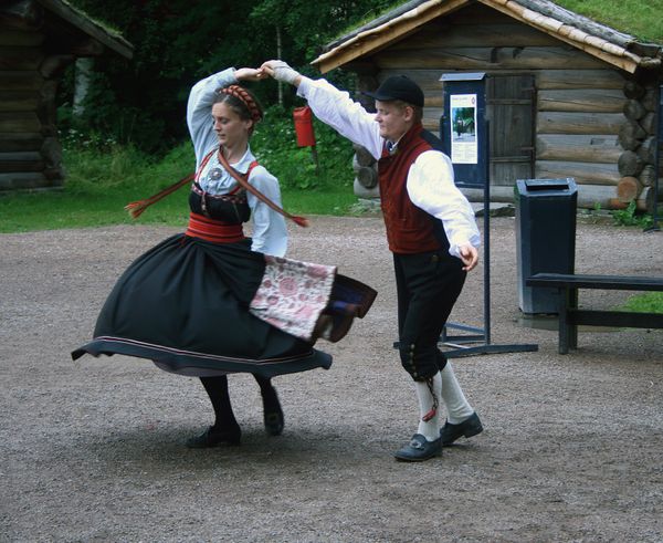 entertaining dancers at the folk village thumbnail