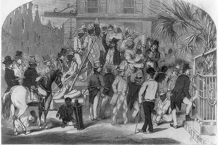 Slave sale, Charleston, South Carolina