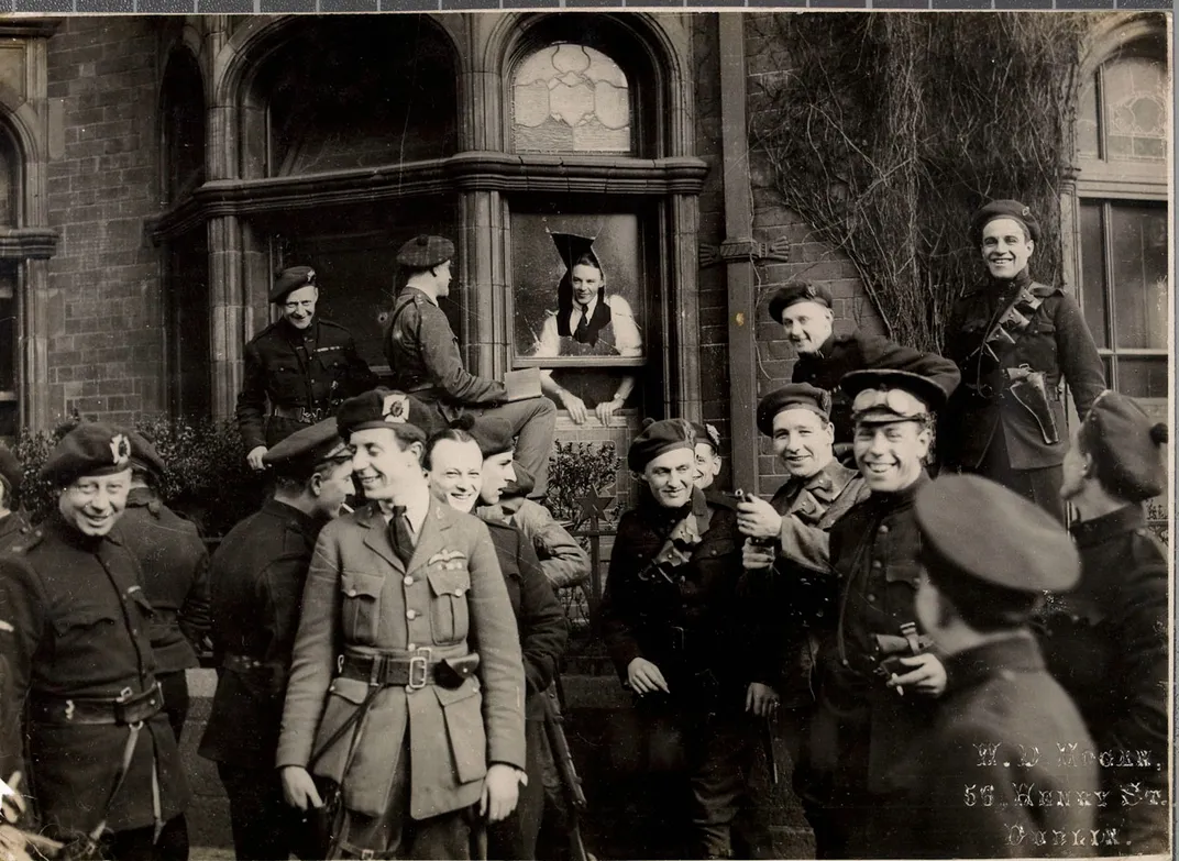 Black and Tans in Dublin in April 1921