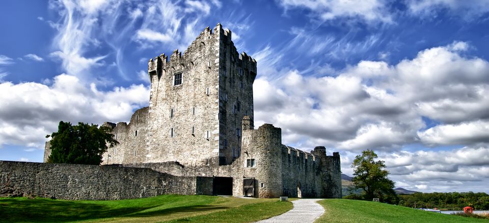  The 15th-century Ross Castle, outside Killarney 