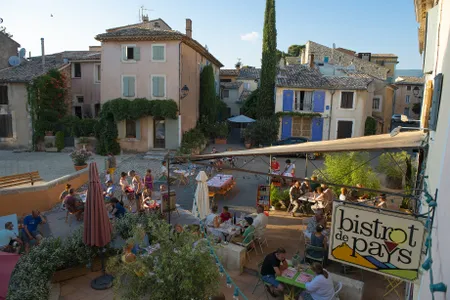 More than just a place to eat, many French country bistros offer lodgings and sell local produce. But the transactions of greatest value are the social ones, in which locals come together over a meal or a drink to discuss everything from pressing politics to idle gossip.&nbsp;