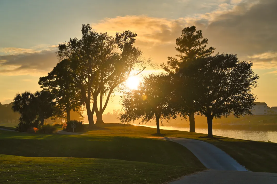 Sunset at the Golf Course Smithsonian Photo Contest Smithsonian