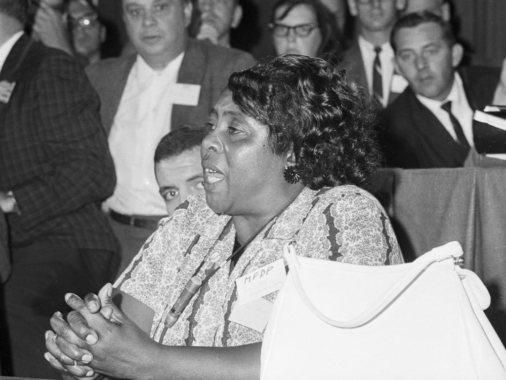 Fannie Lou Hamer speaking