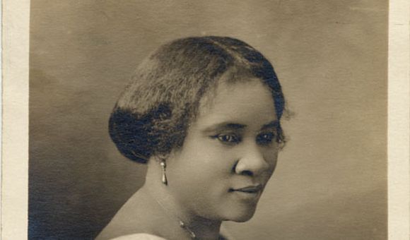 Portrait of Madam C. J. Walker, taken in 1915.