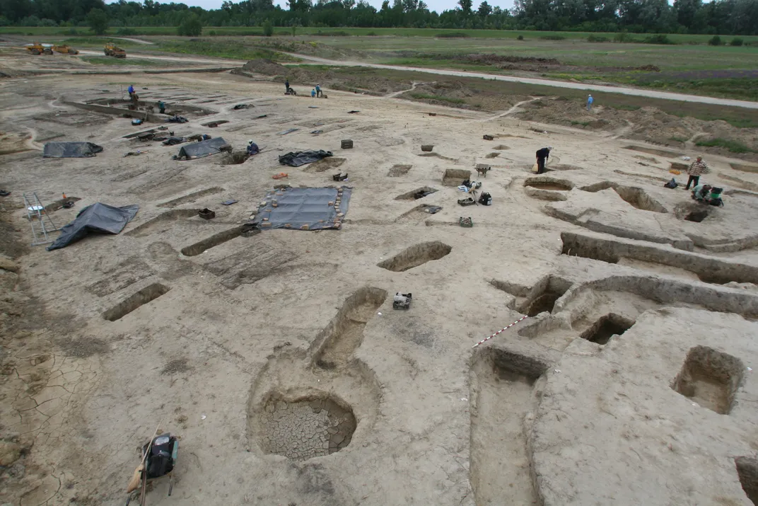 Excavation surface