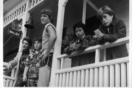 The iconic house in a scene from&nbsp;The Goonies&nbsp;in 1985
