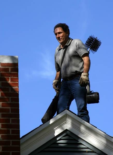 Modern chimney sweep