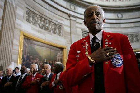 The famed flyers are awarded the Congressional Gold Medal.