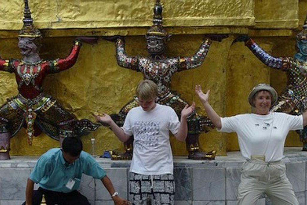 Okay Americans still maybe take the worst tourist pictures.