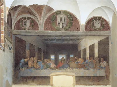 Leonardo da Vinci&#39;s&nbsp;The Last Supper&nbsp;in Milan, Italy