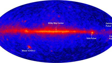 The Fermi Gamma-ray Space Telescope opens for business.