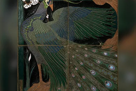 Frederick Hurten Rhead, panel for overmantel, 1910