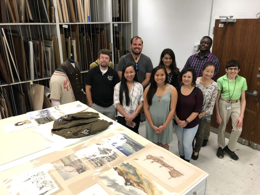 Through co-creation efforts with K-12 educators and Asian American community partners, the National Veterans Network, elementary and middle school educators, Asian Pacific American Center interns and National Museum of American History staff, learn more about the stories behind objects. (Smithsonian Asian Pacific American Center)