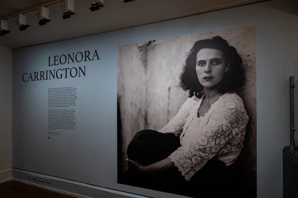 The Leonora Carrington exhibition at the Musee du Luxembourg in Paris, France