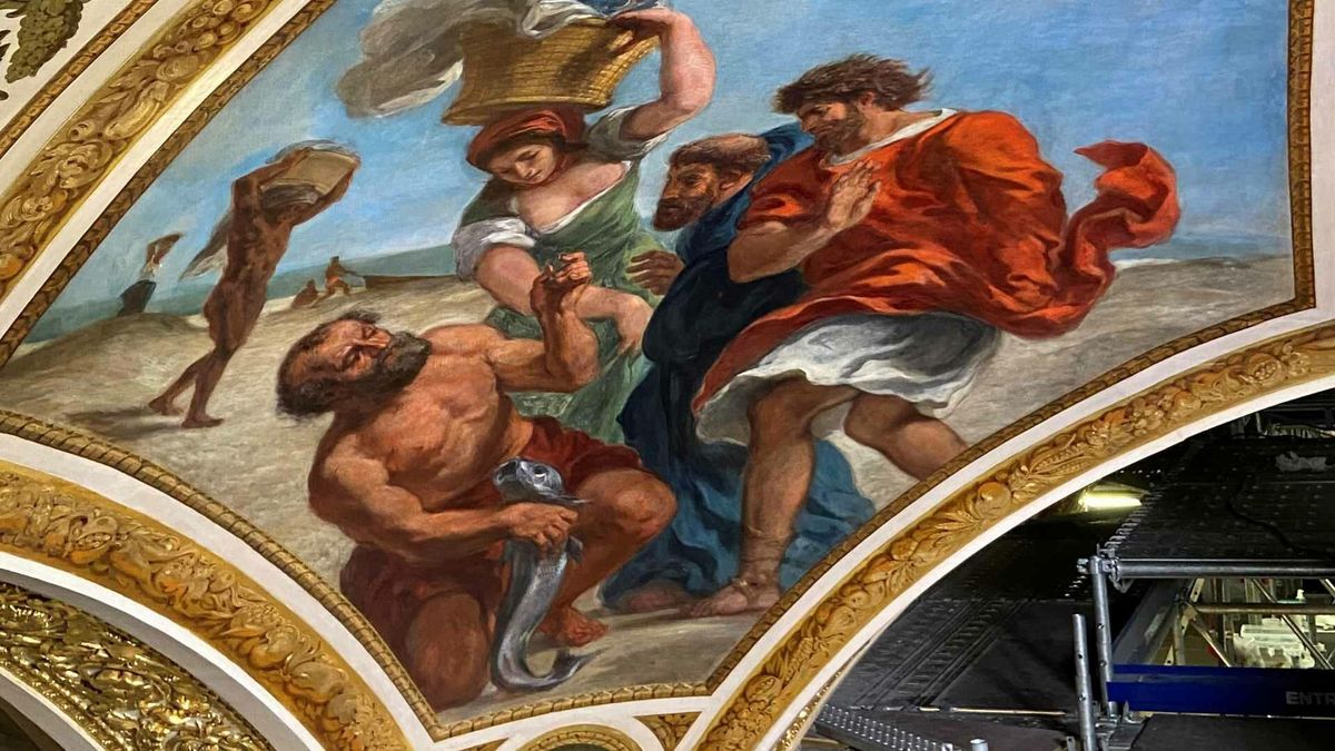 Can A.I. Resurrect a Delacroix Mural That Was Destroyed in a Fire