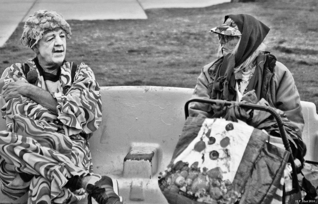 The Clown and the Bag Lady Smithsonian Photo Contest Smithsonian